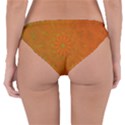 Background Paper Vintage Orange Reversible Hipster Bikini Bottoms View4