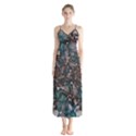 Art Artwork Fractal Digital Art Button Up Chiffon Maxi Dress View1