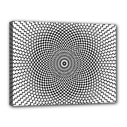 Kaleidoscope Pattern Kaleydograf Canvas 16  X 12  by Celenk