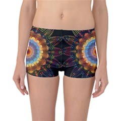 Colorful Prismatic Chromatic Reversible Boyleg Bikini Bottoms by Celenk