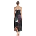 Crystals Background Design Luxury Button Up Chiffon Maxi Dress View2