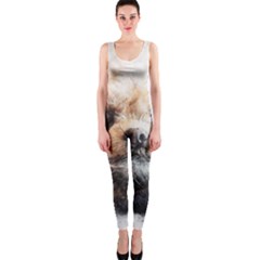 Dog Animal Pet Art Abstract Onepiece Catsuit by Celenk