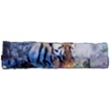 Tiger Drink Animal Art Abstract Full Print Rope Handle Tote (Small) View3