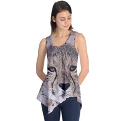 Leopard Art Abstract Vintage Baby Sleeveless Tunic by Celenk