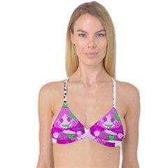Kick Me! Reversible Tri Bikini Top by psychodeliciashop