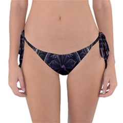 Fractal Abstract Purple Majesty Reversible Bikini Bottom by Celenk