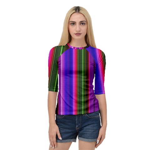 Abstract Background Pattern Textile 4 Quarter Sleeve Raglan Tee by Celenk