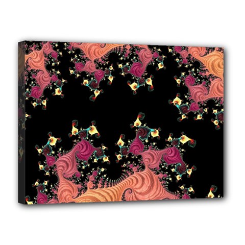 Fractal Fantasy Art Design Swirl Canvas 16  X 12  by Celenk