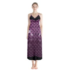 Sphere 3d Geometry Math Design Button Up Chiffon Maxi Dress by Celenk