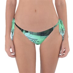 Futuristic Urban Architecture Reversible Bikini Bottom by Celenk