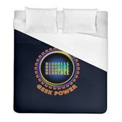 Geek Power Duvet Cover (full/ Double Size) by linceazul