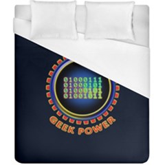 Geek Power Duvet Cover (california King Size) by linceazul