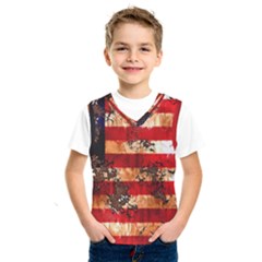 American Flag Usa Symbol National Kids  Sportswear by Celenk
