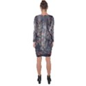 Destruction War Conflict Death Asymmetric Cut-Out Shift Dress View2