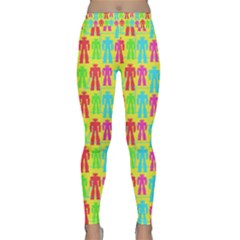 Colorful Robots Classic Yoga Leggings by snowwhitegirl