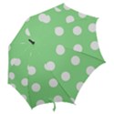 Lime Dot Hook Handle Umbrellas (Small) View2