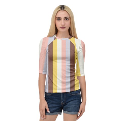 Dolly Quarter Sleeve Raglan Tee by snowwhitegirl