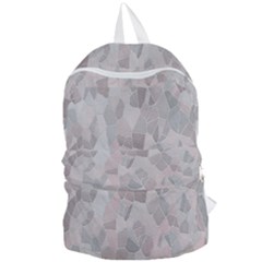 Pattern Mosaic Form Geometric Foldable Lightweight Backpack by Nexatart