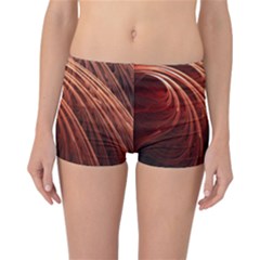 Abstract Fractal Digital Art Reversible Boyleg Bikini Bottoms by Nexatart