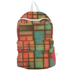 Background Abstract Colorful Foldable Lightweight Backpack by Nexatart