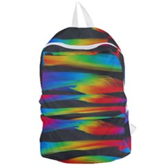 Colorful Background Foldable Lightweight Backpack by Nexatart