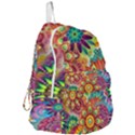 Colorful Abstract Background Colorful Foldable Lightweight Backpack View3
