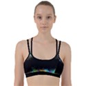 Frame Border Feathery Blurs Design Line Them Up Sports Bra View1