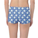 Daisy Dots Blue Boyleg Bikini Bottoms View2