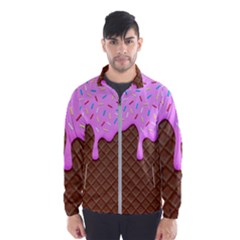Chocolate And Strawberry Icecream Wind Breaker (men) by jumpercat