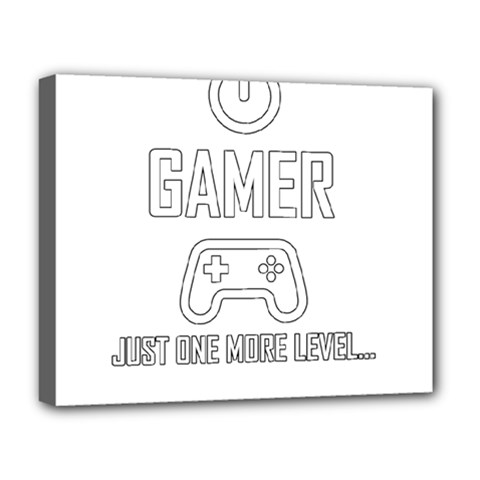 Gamer Deluxe Canvas 20  X 16   by Valentinaart