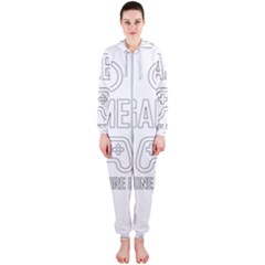 Gamer Hooded Jumpsuit (ladies)  by Valentinaart