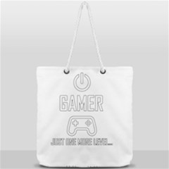 Gamer Full Print Rope Handle Tote (large) by Valentinaart