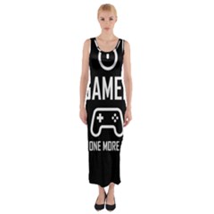 Gamer Fitted Maxi Dress by Valentinaart