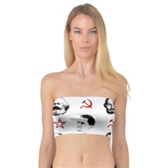 Communist Leaders Bandeau Top by Valentinaart