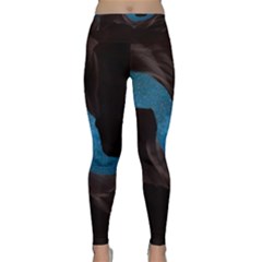 Abstract Adult Art Blur Color Classic Yoga Leggings by Nexatart