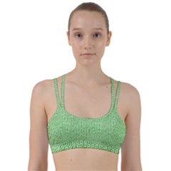 Knittedwoolcolour2 Line Them Up Sports Bra by snowwhitegirl