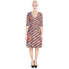 Tp588 Wrap Up Cocktail Dress by paulaoliveiradesign