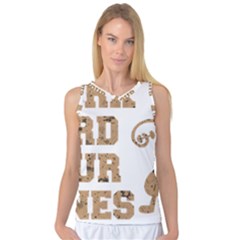 Work Hard Your Bones Women s Basketball Tank Top by Melcu