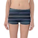 Modern Abtract Linear Design Reversible Boyleg Bikini Bottoms View1