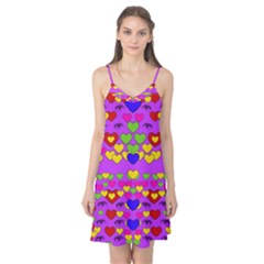 I Love This Lovely Hearty One Camis Nightgown by pepitasart