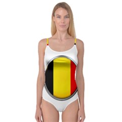 Belgium Flag Country Brussels Camisole Leotard  by Nexatart