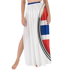 Norway Country Nation Blue Symbol Maxi Chiffon Tie-up Sarong by Nexatart