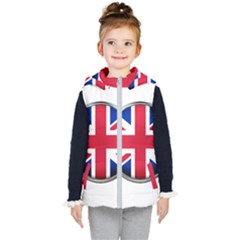 United Kingdom Country Nation Flag Kid s Puffer Vest by Nexatart