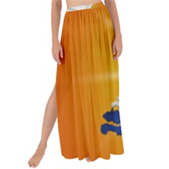 Holland Country Nation Netherlands Flag Maxi Chiffon Tie-up Sarong by Nexatart