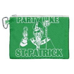  St  Patricks Day  Canvas Cosmetic Bag (xl) by Valentinaart