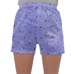 Dot Blue Sleepwear Shorts by snowwhitegirl