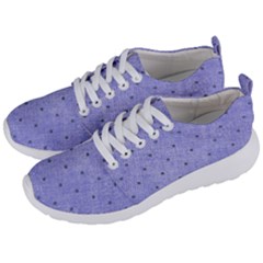 Dot Blue Men s Lightweight Sports Shoes by snowwhitegirl