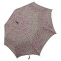 Knitted Wool Pink Light Hook Handle Umbrellas (Medium) View2