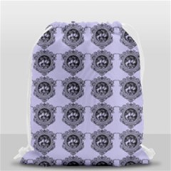 Three Women Blue Drawstring Bag (small) by snowwhitegirl