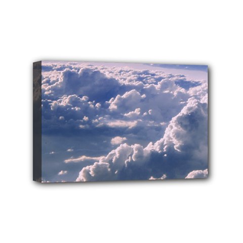 In The Clouds Mini Canvas 6  X 4  by snowwhitegirl